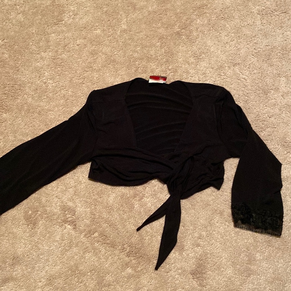 Wrap top size large stretch